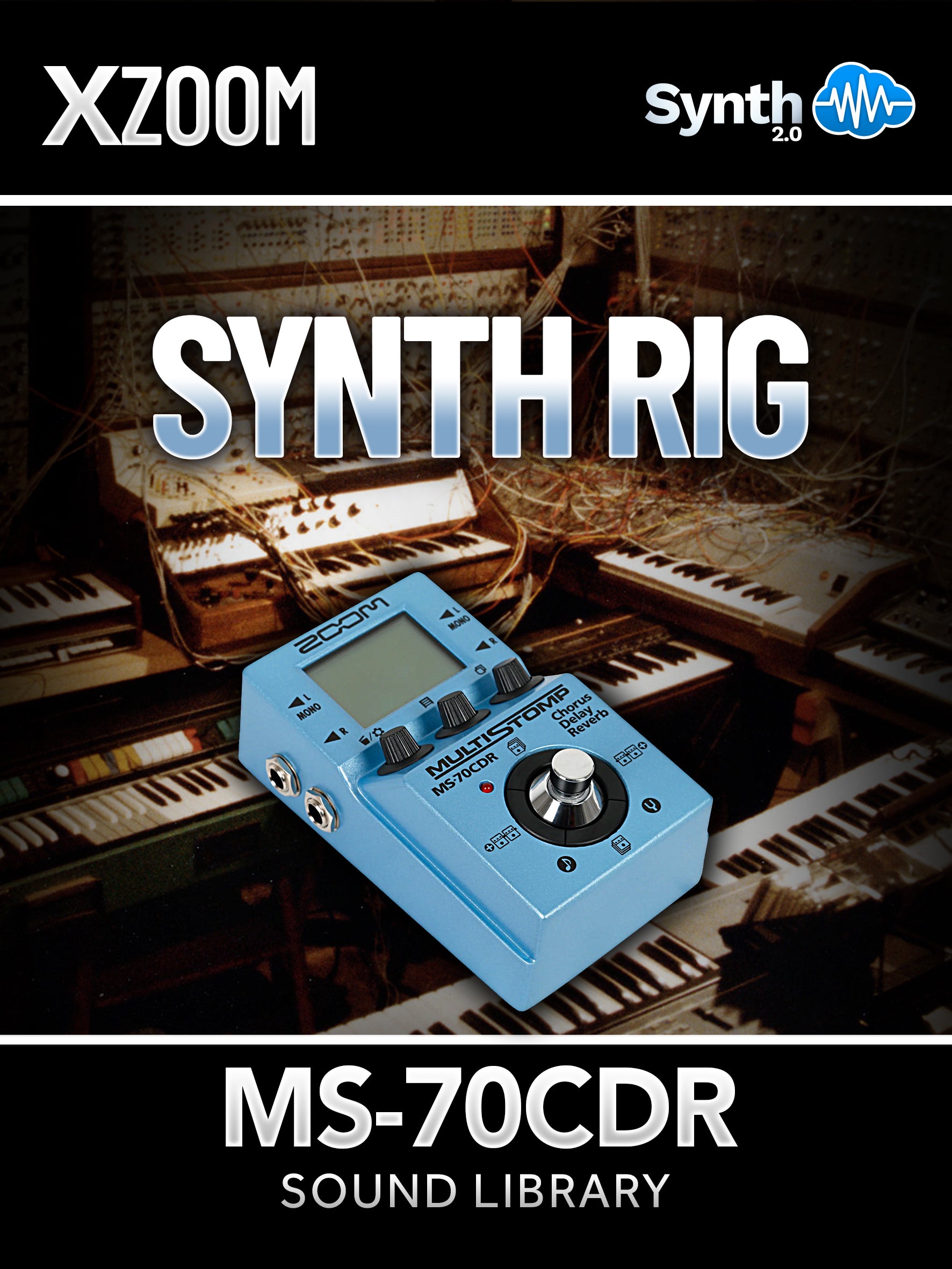 LFO163 - Synth Rig - Zoom MS-70CDR