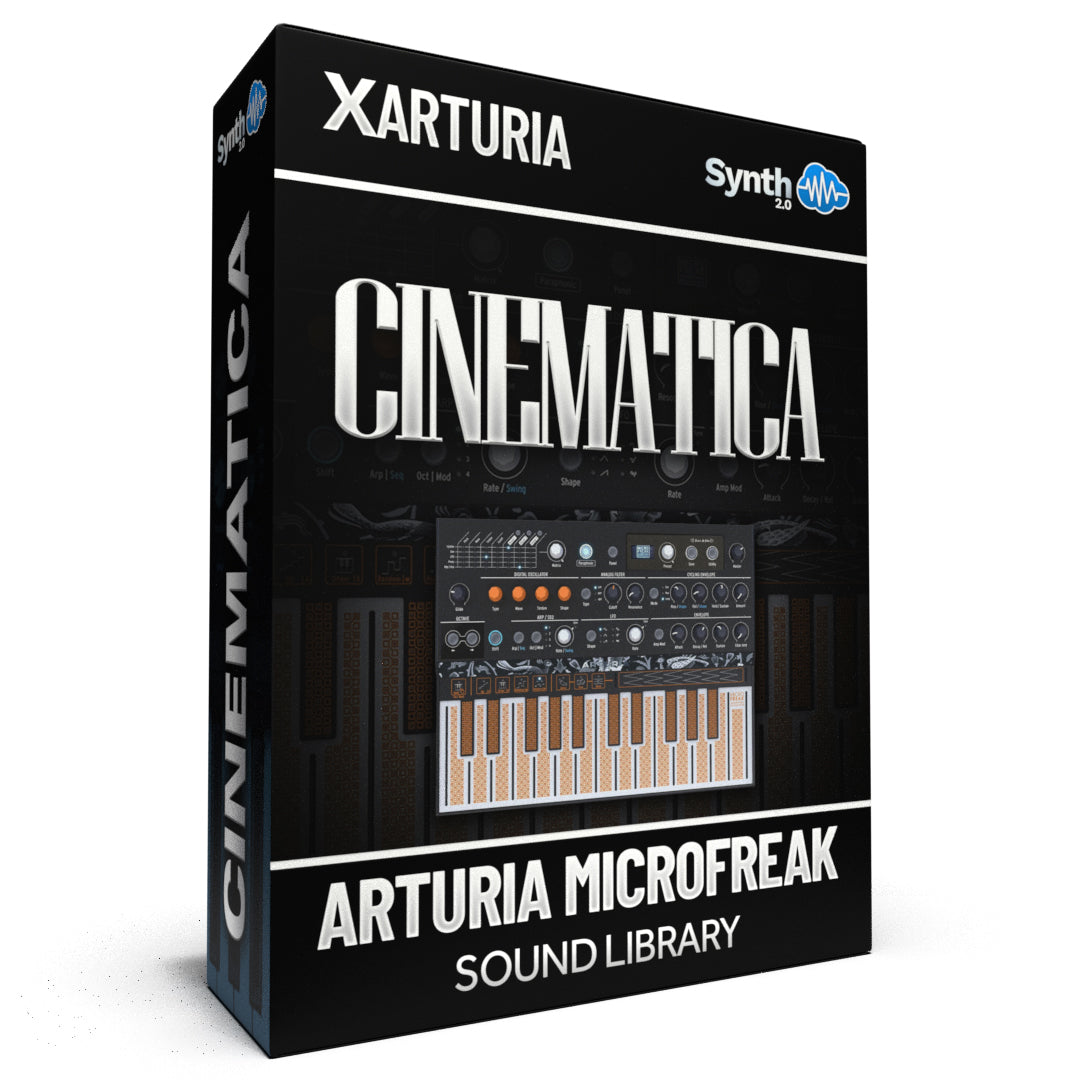 LFO002 - Cinematica - Arturia MicroFreak ( 50 presets )