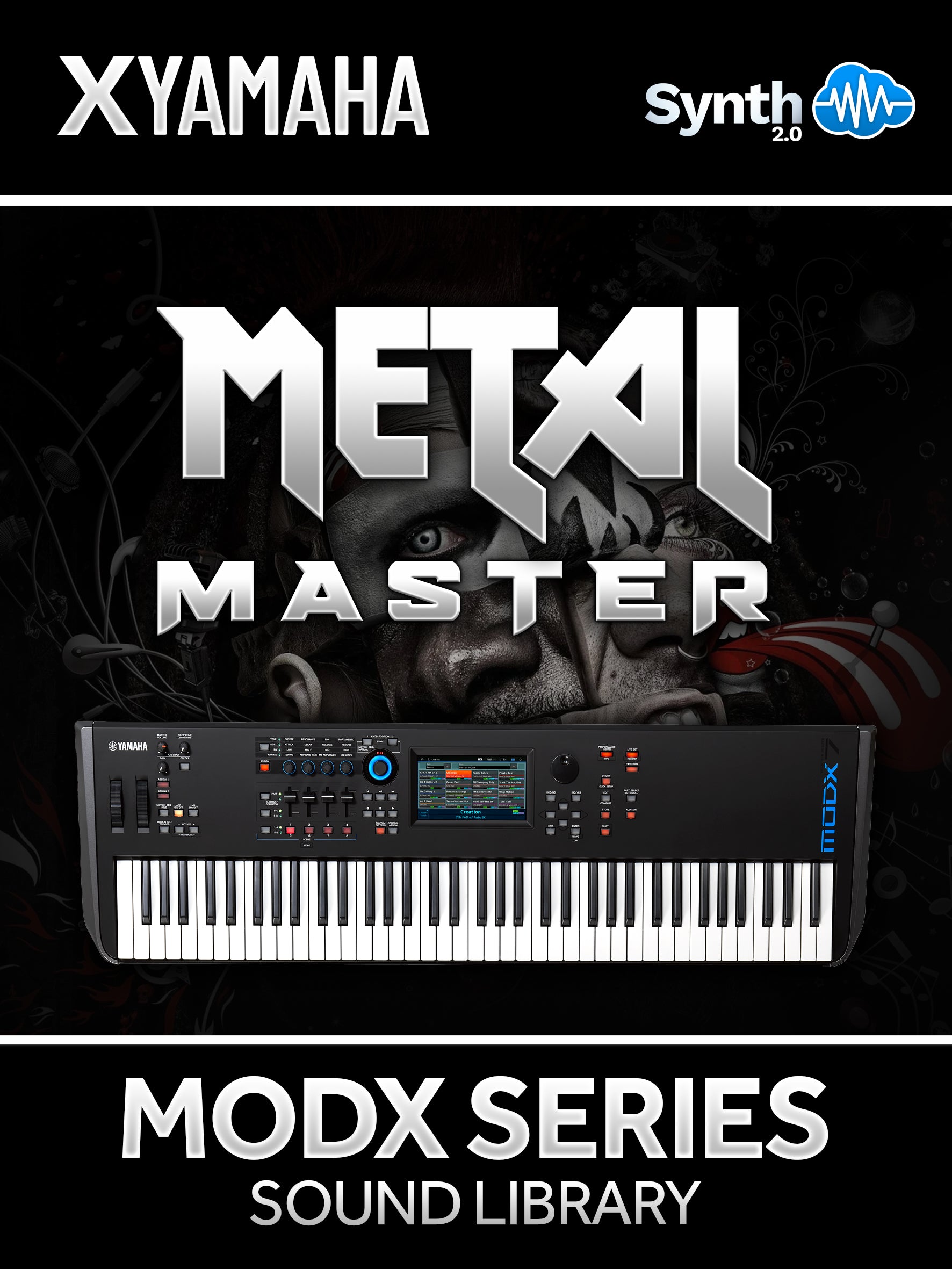 SCL229 - ( Bundle ) - Metal Master + Metal History - Yamaha MODX / MODX+