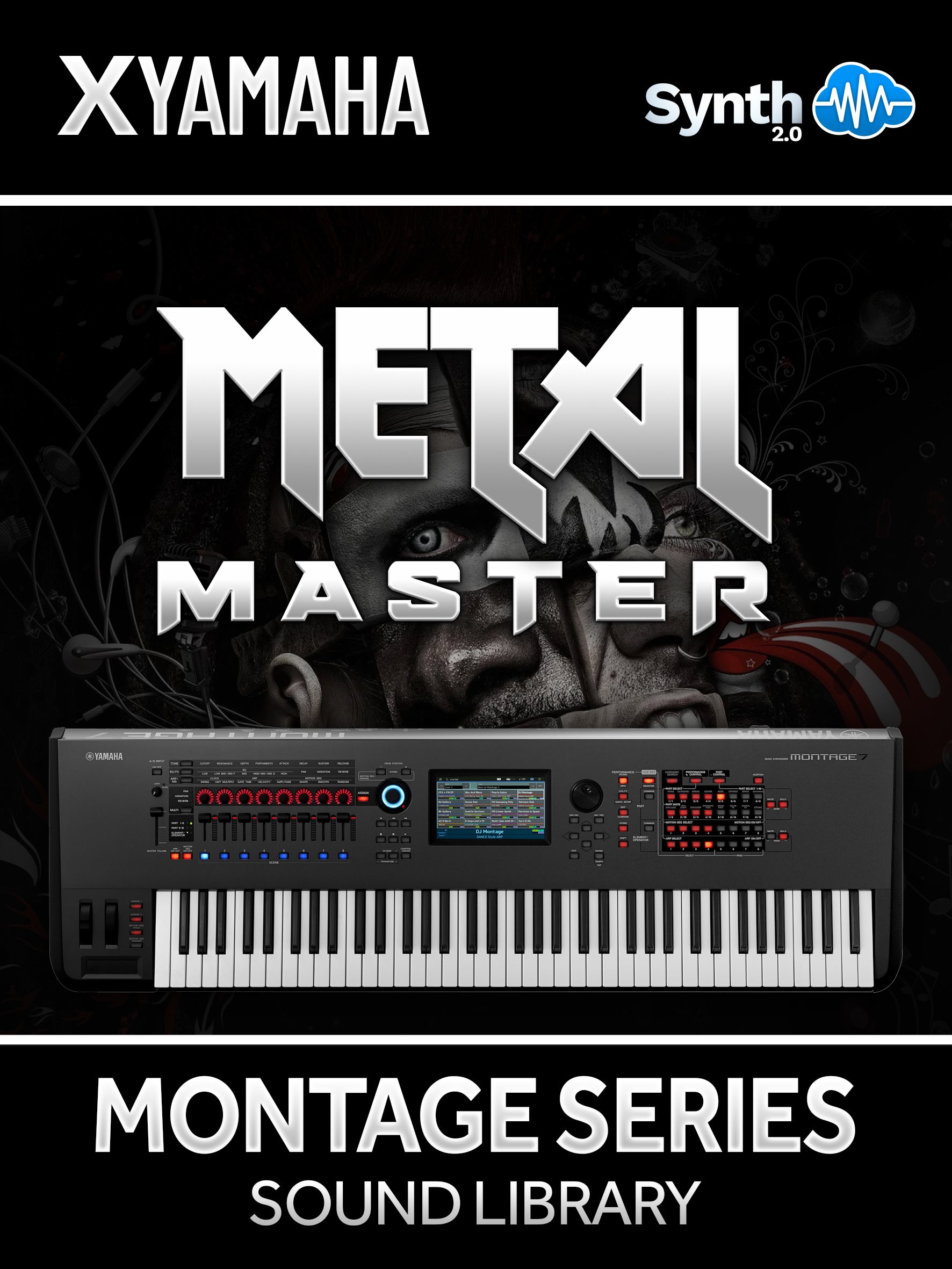 SCL229 - ( Bundle ) - Metal Master + Metal History - Yamaha MONTAGE / M