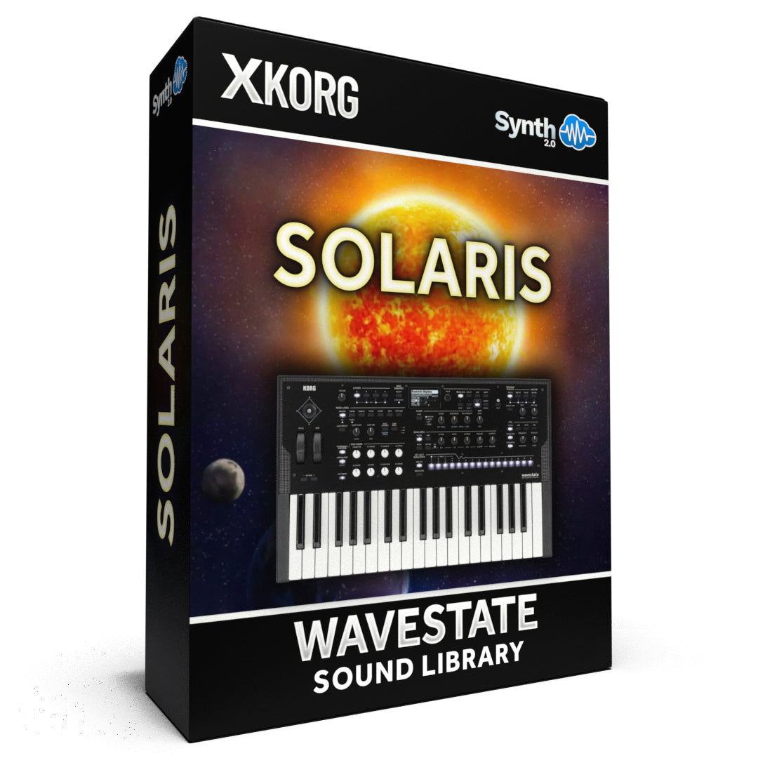 RLS010 - Solaris Soundset - Korg Wavestate / mkII / Se / Native ( 40 Performances, 120 Programs, 50 FX Presets )