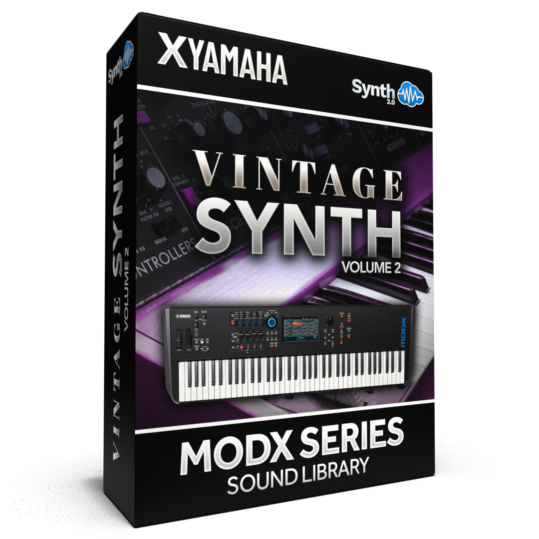 FPL065 - Vintage Synth Vol.2 - Yamaha MODX / PLUS ( 40 presets )