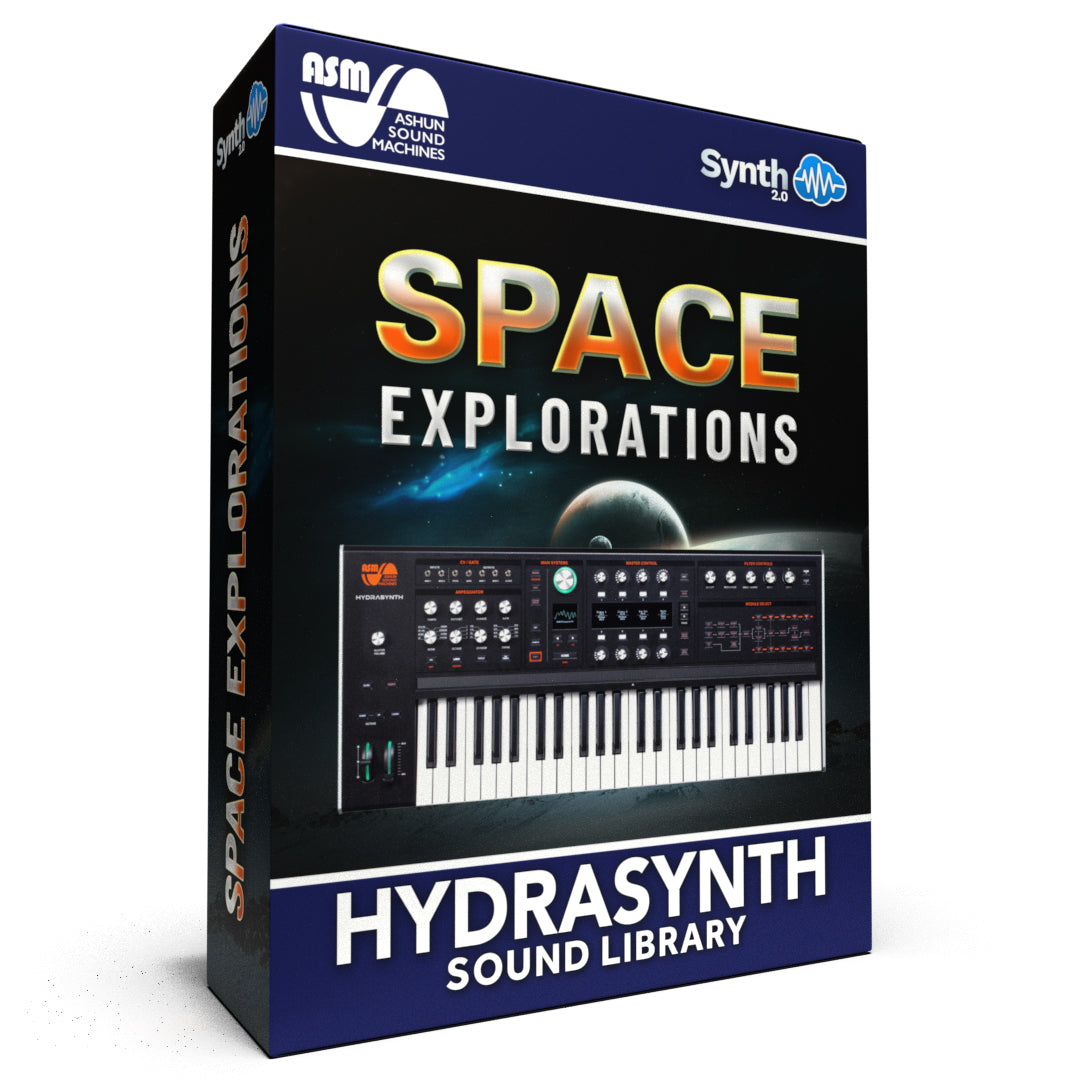 SCL440 - ( Bundle ) - Space Pianos & Pads + Space Explorations - ASM Hydrasynth Series