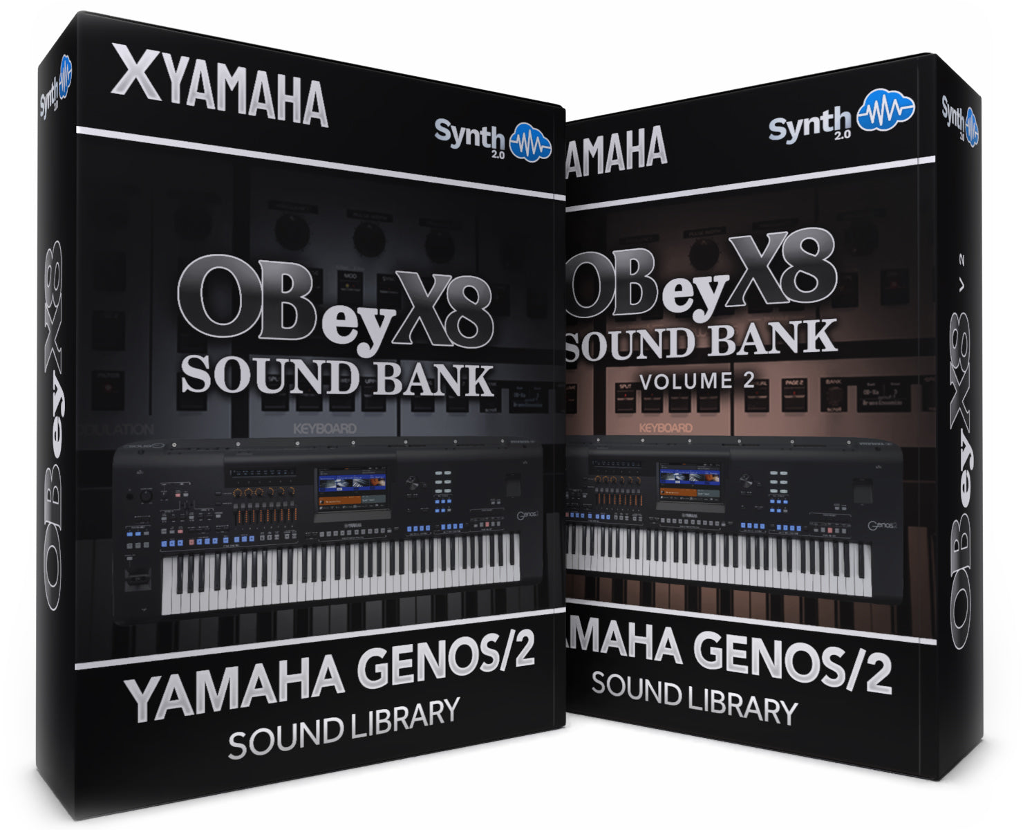 ASL048 - ( Bundle ) - OBey X8 Sound Bank V1 + V2 - Yamaha GENOS / 2