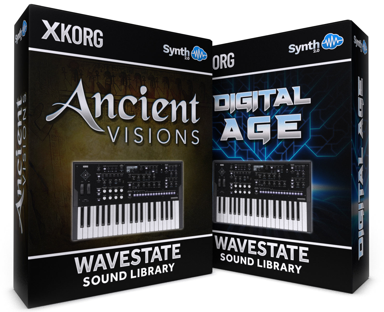 SCL148 - ( Bundle ) - Ancient Visions + Digital Age - Korg Wavestate / mkII / Se / Native