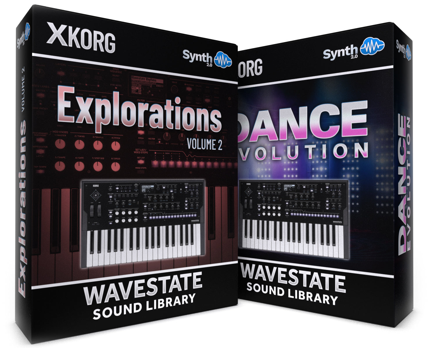 OTL027 - ( Bundle ) - Explorations V2 + Dance Evolution - Korg Wavestate / mkII / Se / Native