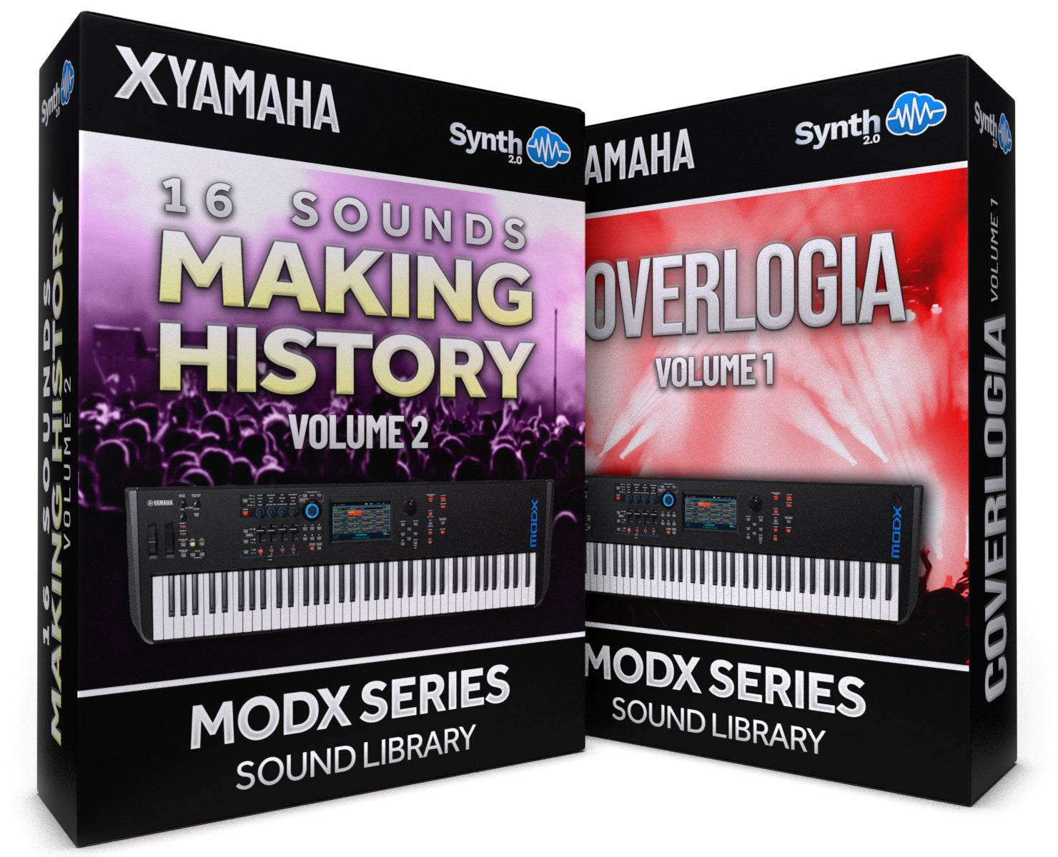 SCL446 - ( Bundle ) - 16 Sounds - Making History Vol.2 + Coverlogia Vol.1 - Yamaha MODX / MODX+