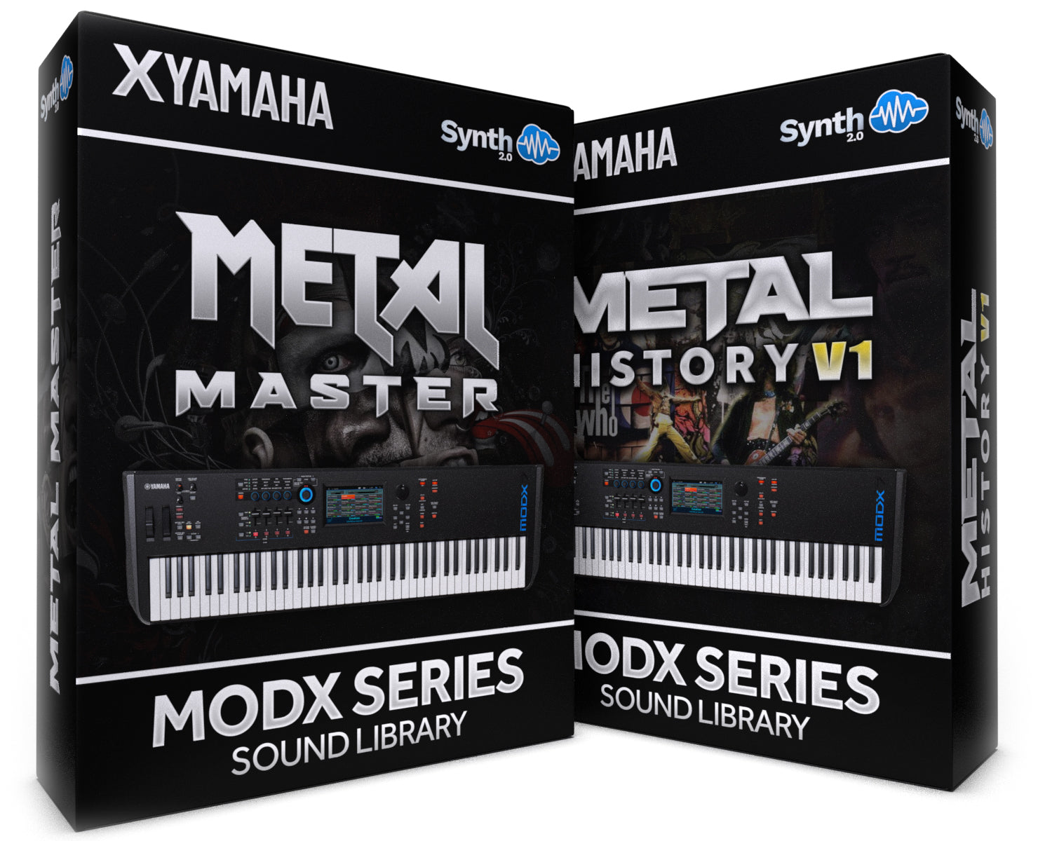 SCL229 - ( Bundle ) - Metal Master + Metal History - Yamaha MODX / MODX+