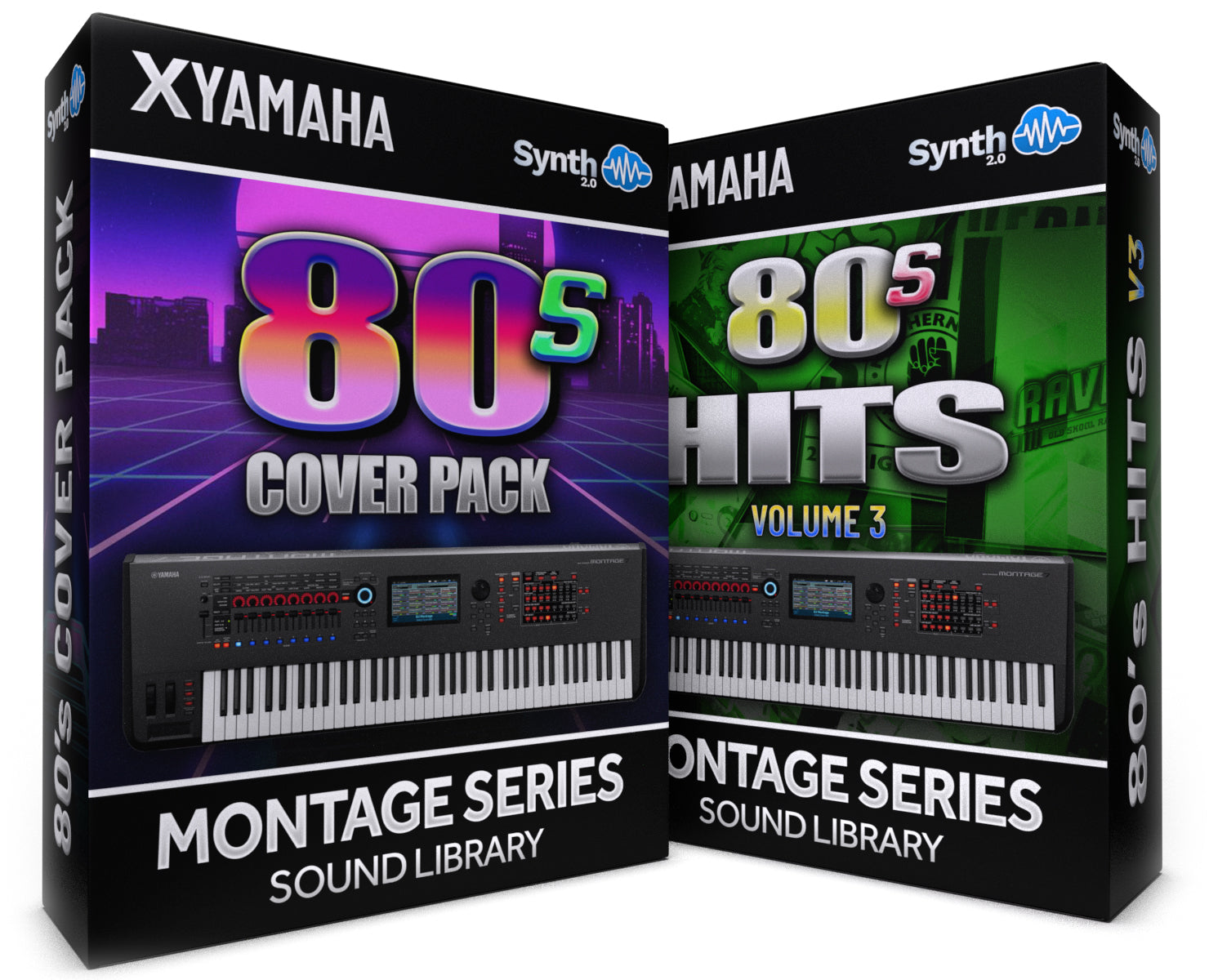 SCL017 - ( Bundle ) - 80s Cover Pack + 80's Hits V3 - Yamaha MONTAGE / M