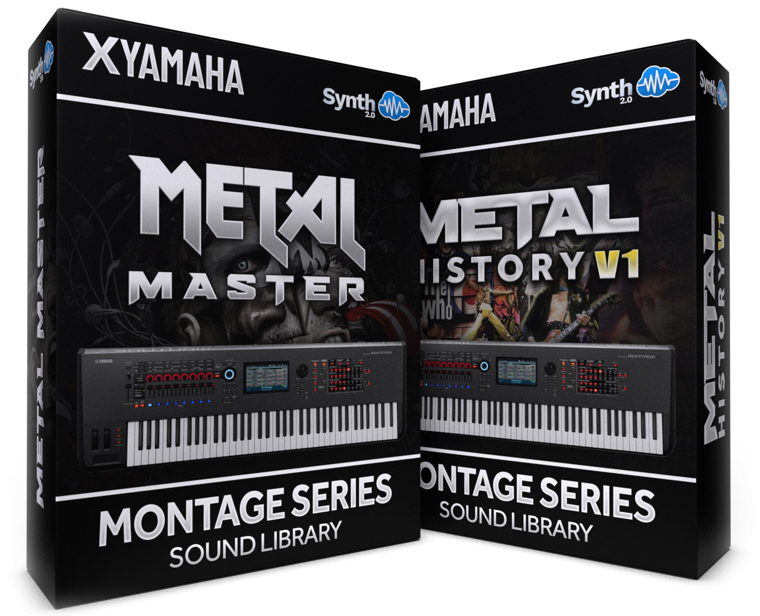 SCL229 - ( Bundle ) - Metal Master + Metal History - Yamaha MONTAGE / M