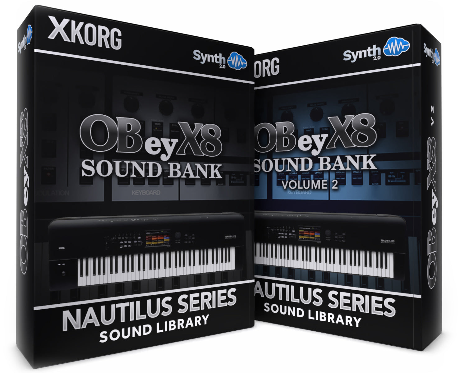 ASL048 - ( Bundle ) - OBey X8 Sound Bank V1 + V2 - Korg Nautilus Series