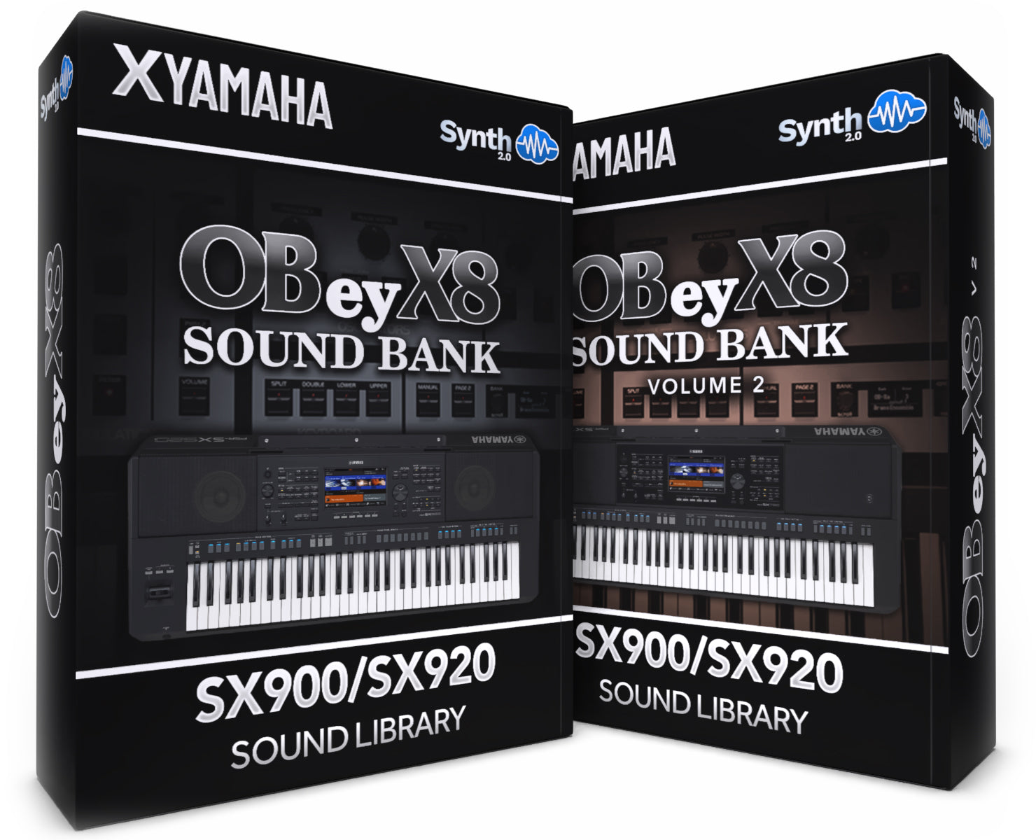 ASL048 - ( Bundle ) - OBey X8 Sound Bank V1 + V2 - Yamaha PSR SX900 / 920