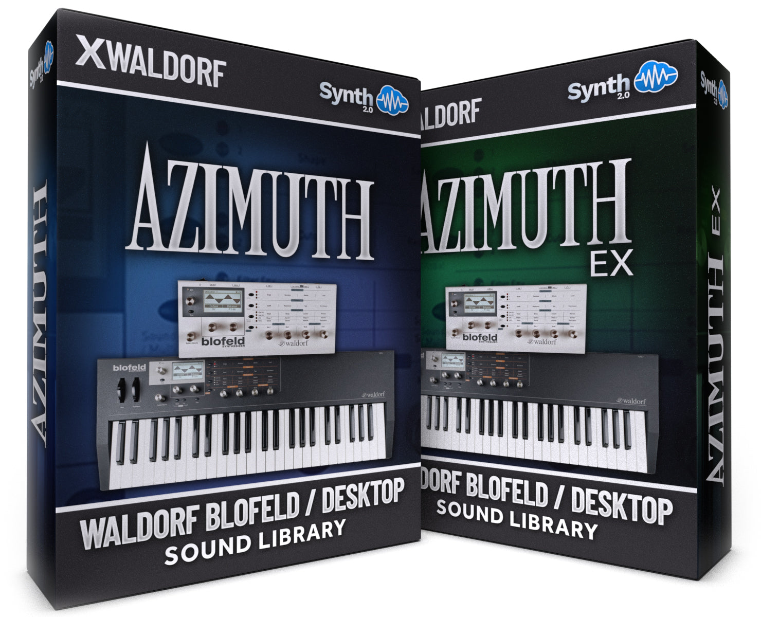 TPL050 - ( Bundle ) - Azimuth + Azimuth EX - Waldorf Blofeld / Desktop ( License Sl Sample Option only )