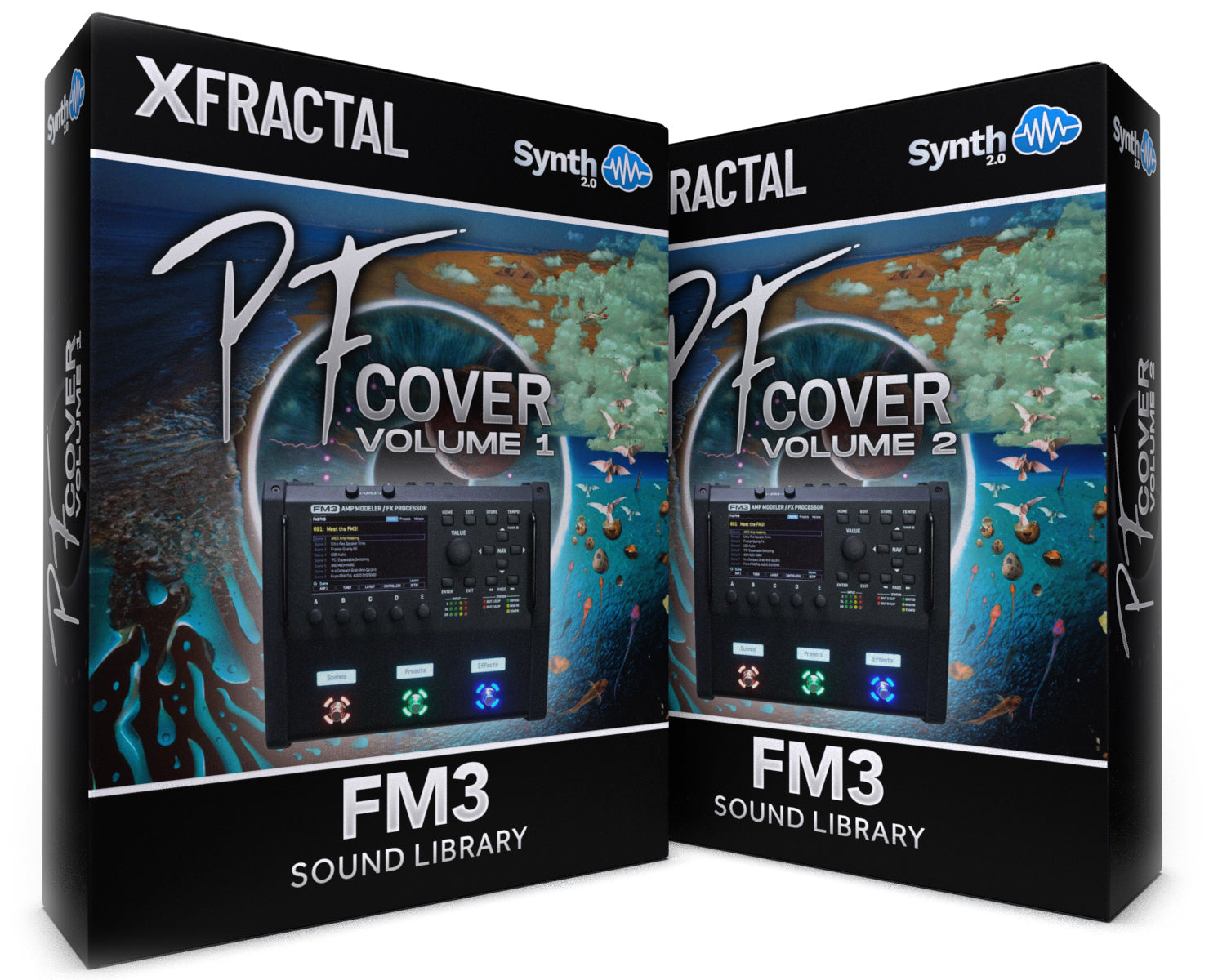 FRT009 - ( Bundle ) - PF Cover V1 + V2 - Fractal FM3