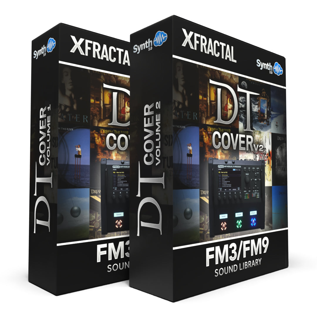 FRT006 - ( Bundle ) - DT Cover V1 + V2 - Fractal FM3 / FM9