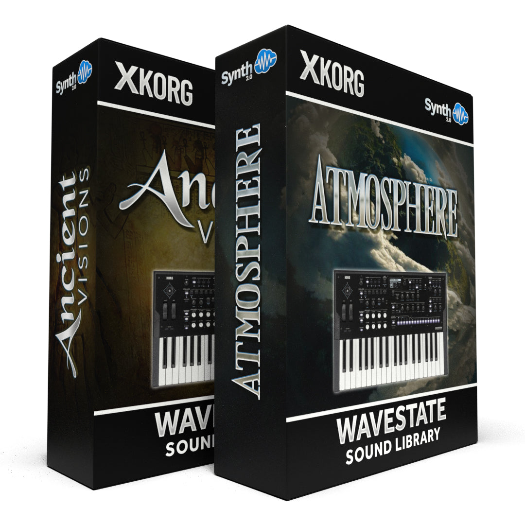 SCL142 - ( Bundle ) - Ancient Visions + Atmosphere - Korg Wavestate / mkII / Se / Native