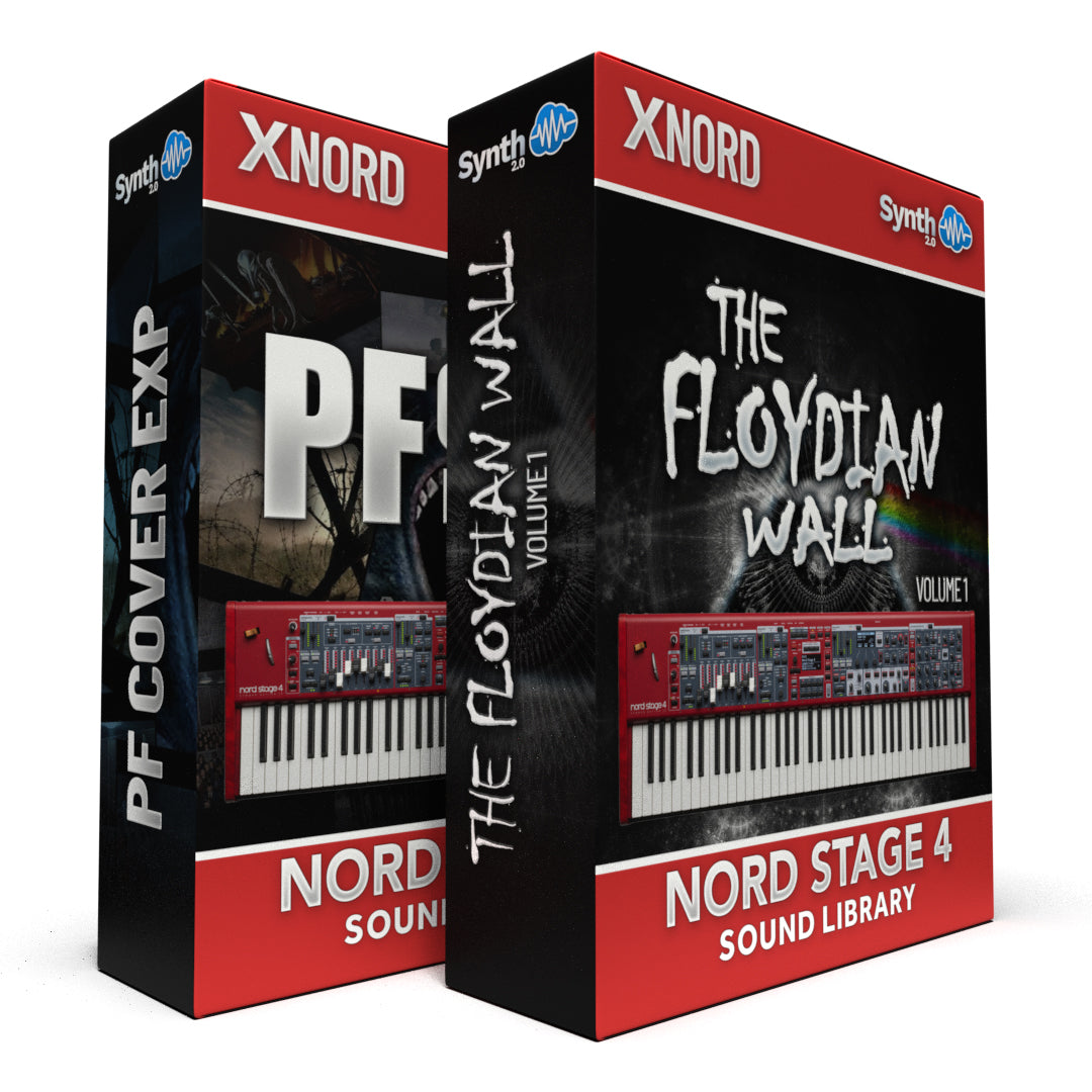 SCL470 - ( Bundle ) - PF Cover EXP + The Floydian Wall - Nord Stage 4