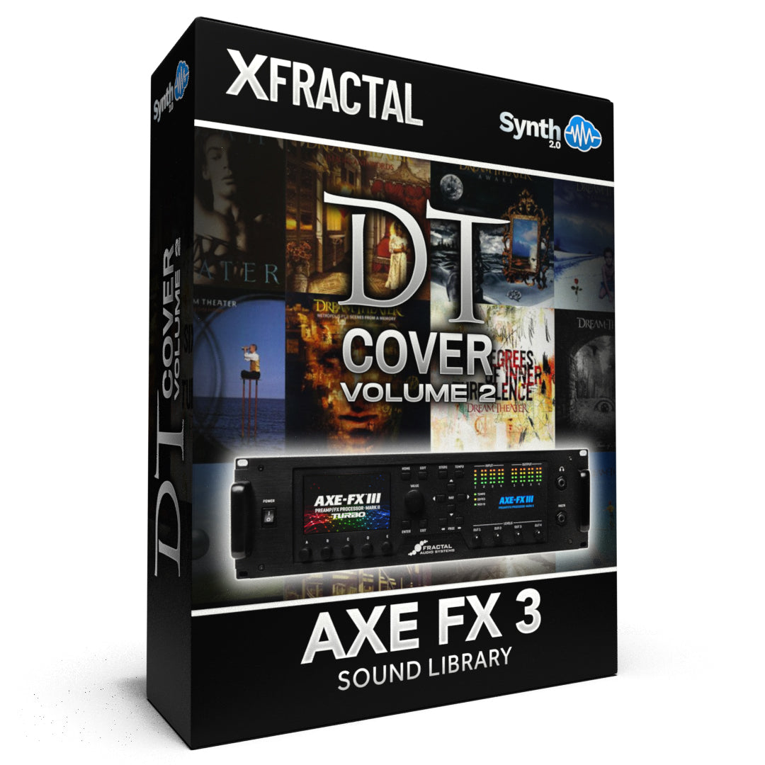 FRT006 - ( Bundle ) - DT Cover V1 + V2 - Fractal Axe-Fx III