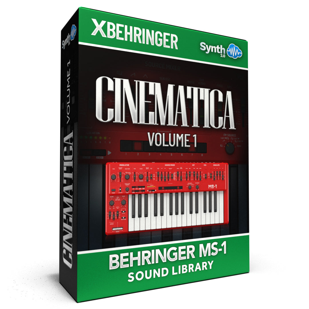 OTL009 - Cinematica Vol.1 - Behringer MS-1 ( 40 presets )