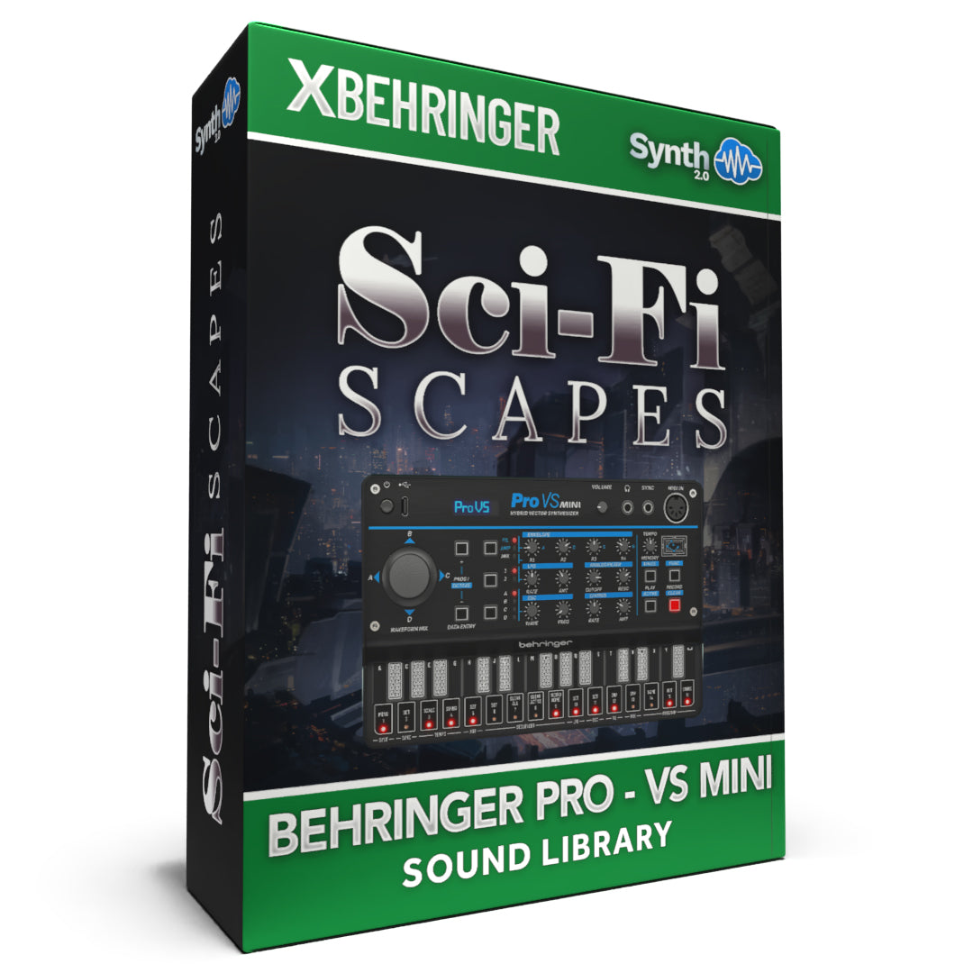 TPL025 - Sci-fi Scapes - Behringer PRO-VS Mini ( 32 presets )