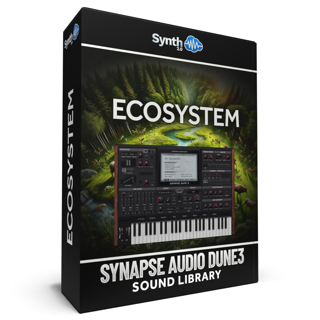 OTL082 - Ecosystem - Synapse Audio Dune 3 ( 50 presets )