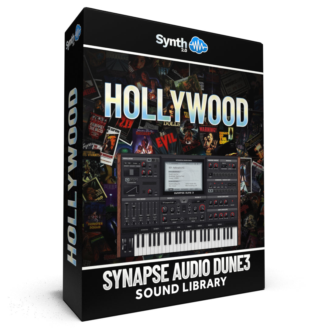 OTL069 - ( Bundle ) - Hollywood + Meditation - Synapse Audio Dune 3