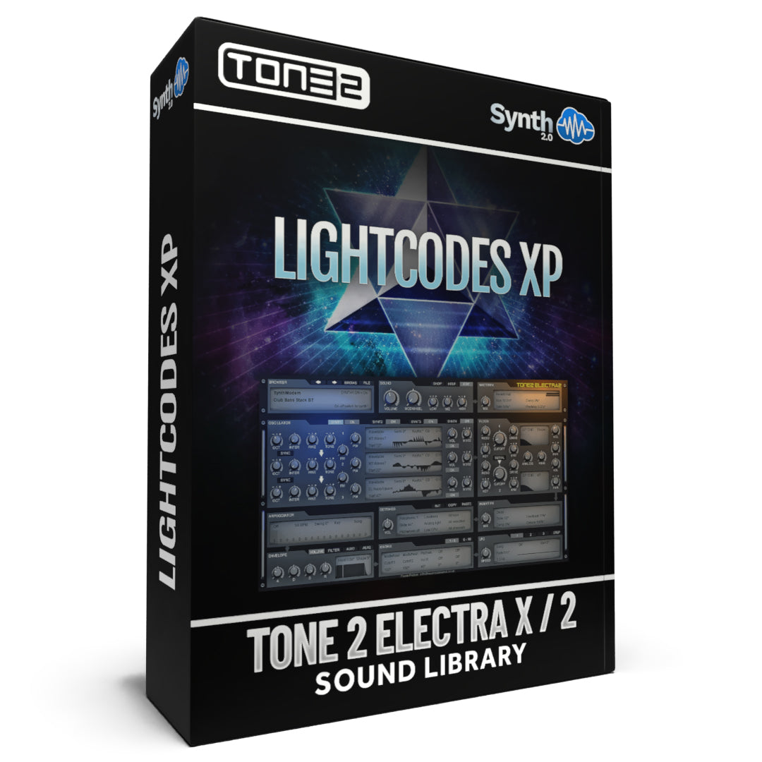 SSL024 - Lightcodes XP - Tone 2 Electra X / 2 ( 30 presets )