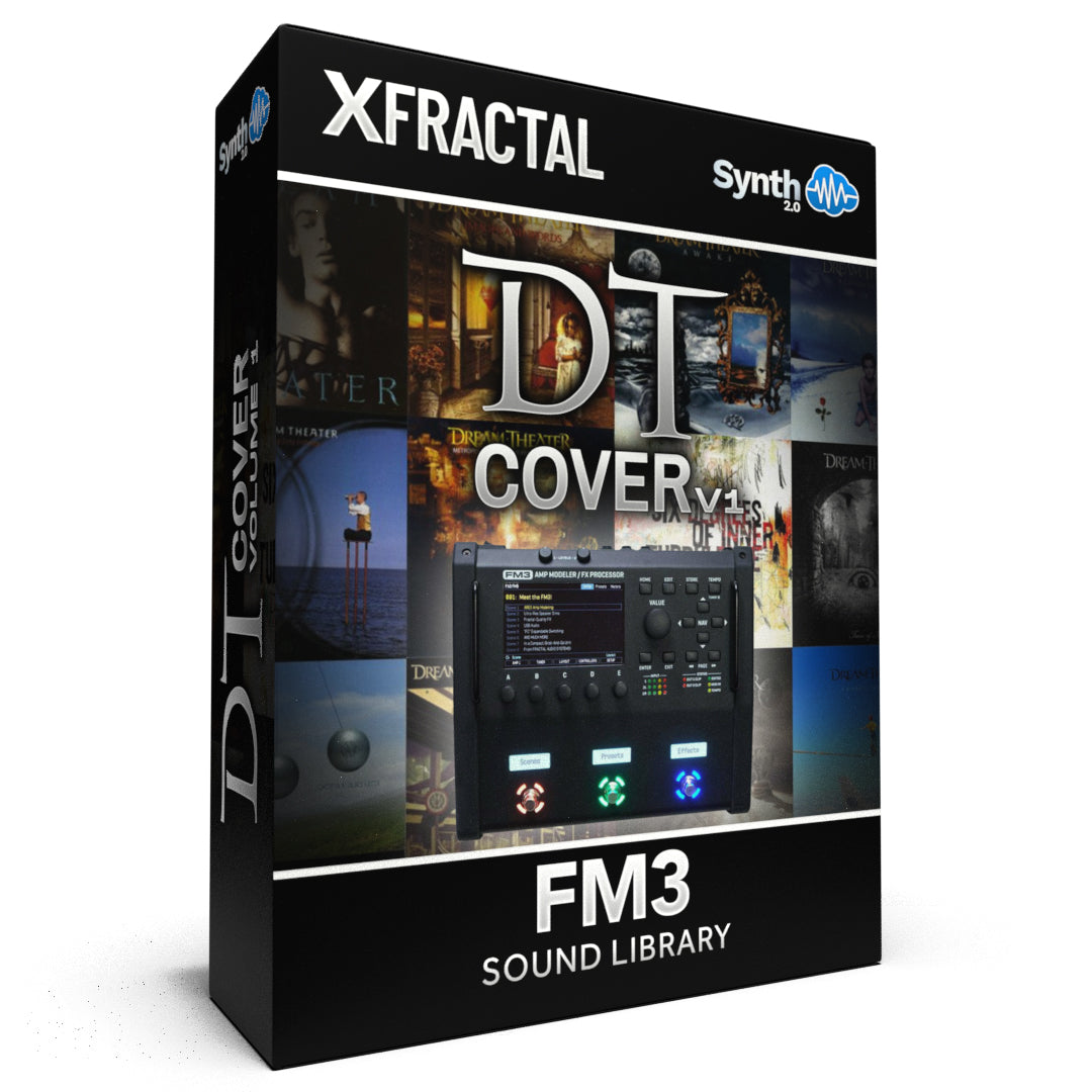 FRT004 - DT Cover V1 - Fractal FM3 ( 33 scenes )