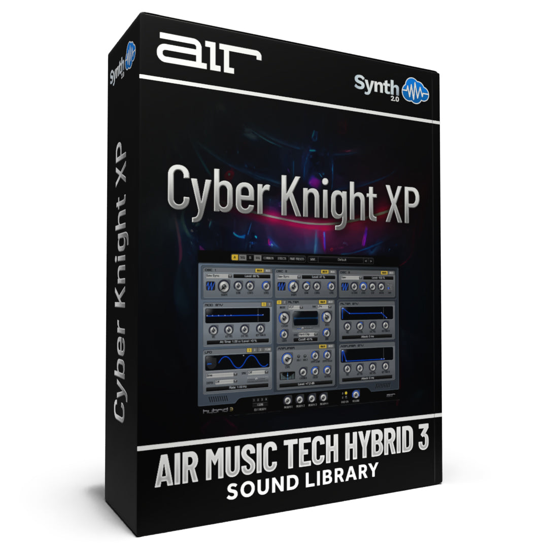 SSL023 - Cyber Knight XP - Air Music Tech Hybrid 3 ( 30 presets )