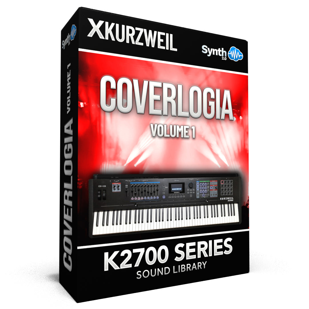 SCL230 - ( Bundle ) - 80s Sounds Making History + Coverlogia V1 - Kurzweil K2700