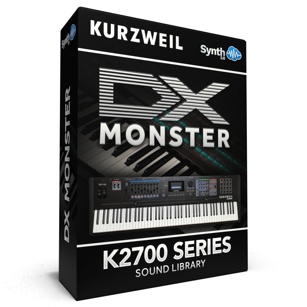 SCL465 - ( Bundle ) - DX Monster + Ultimate Leads - Kurzweil K2700