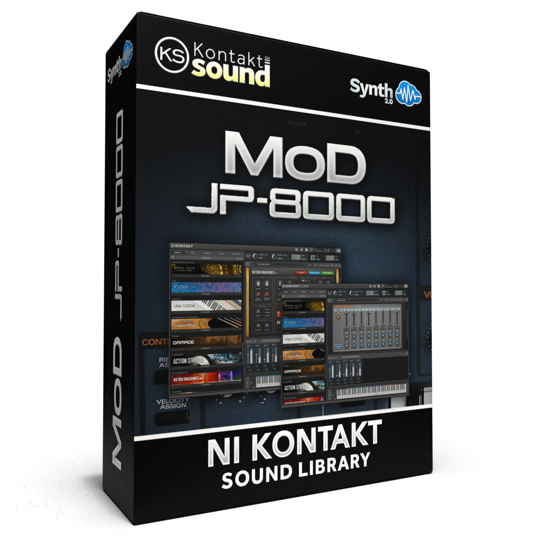 MDL001 - MoD JP-8000 - Native Instruments Kontakt ( 55 presets )