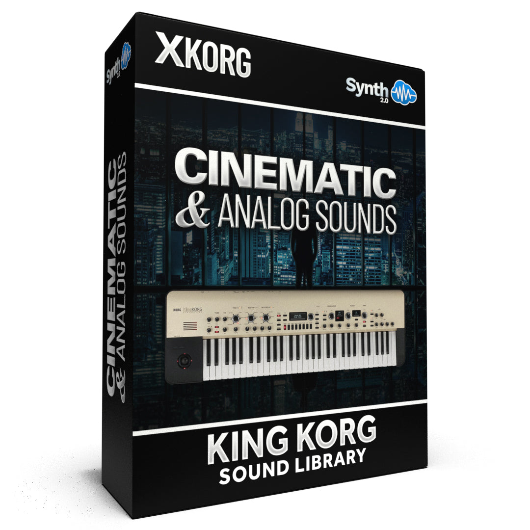 LFO047 - Cinematic & Analog Sounds - Korg KingKorg ( 150 presets )