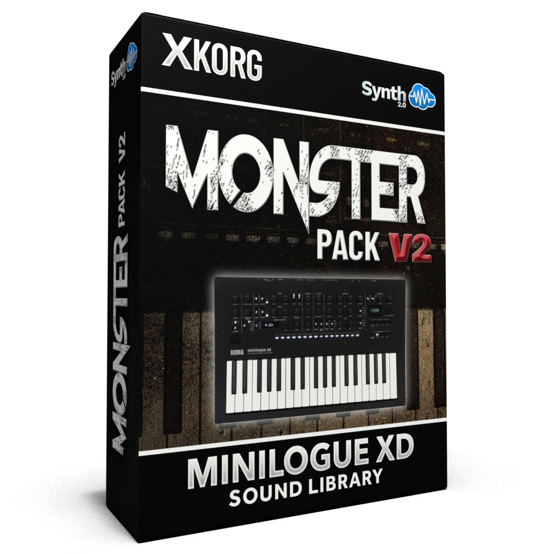 SCL024 - Monster Pack V2 - Korg Minilogue XD - SynthCloud