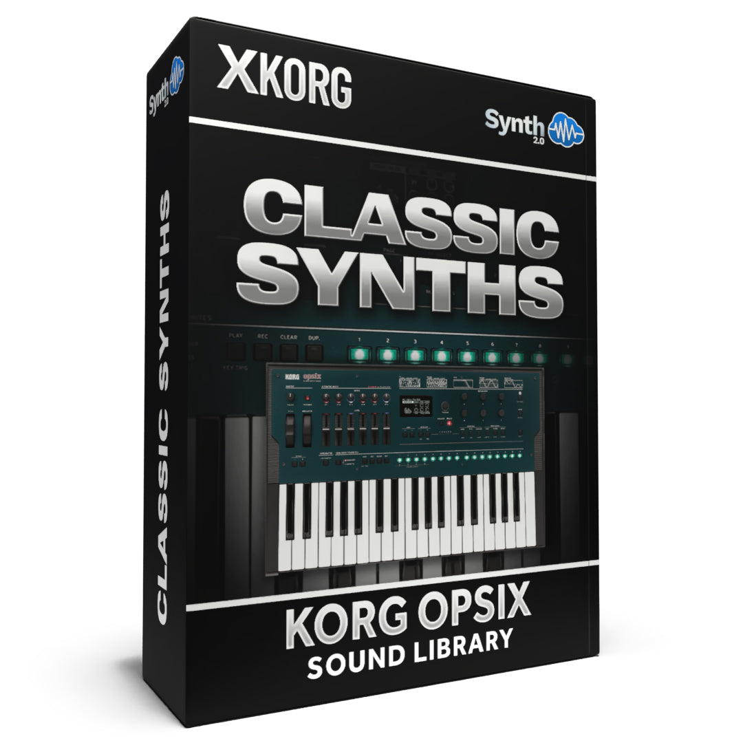 LDX058 - Classic Synths - Korg Opsix / Se ( 47 presets )