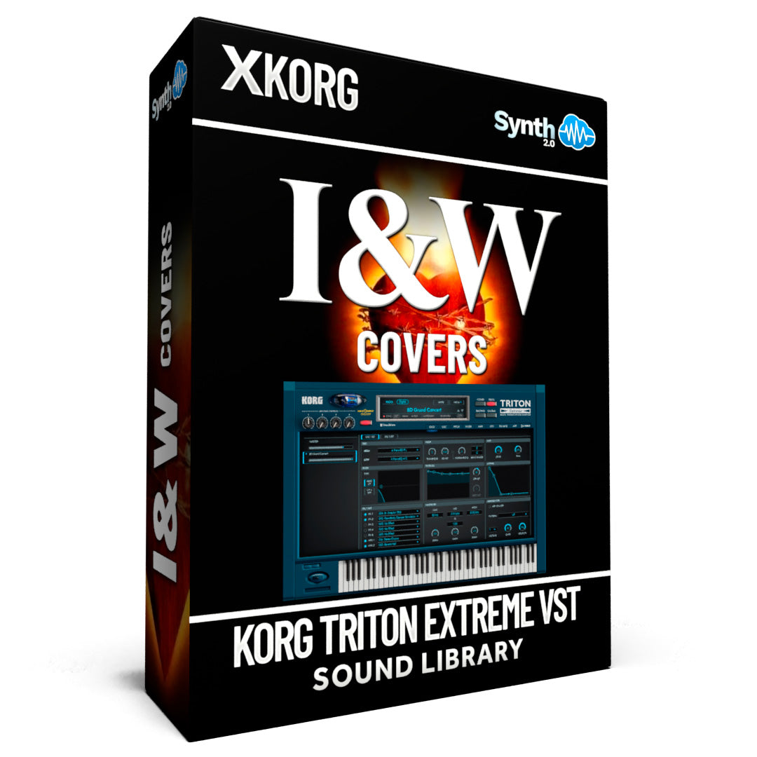 SCL486 - ( Bundle ) - The Floydian Wall + I&W Covers - Korg Triton EXTREME VST