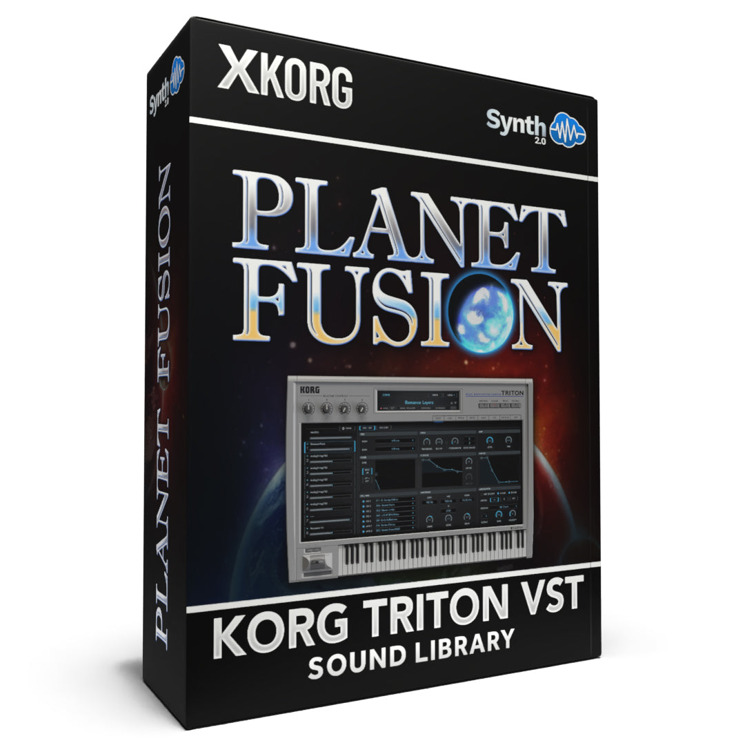 SSX108 - Planet Fusion - Korg Triton VST ( 36 presets )