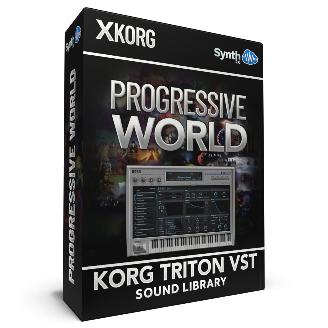 SSX111 - Progressive World - Korg Triton VST ( 33 presets )