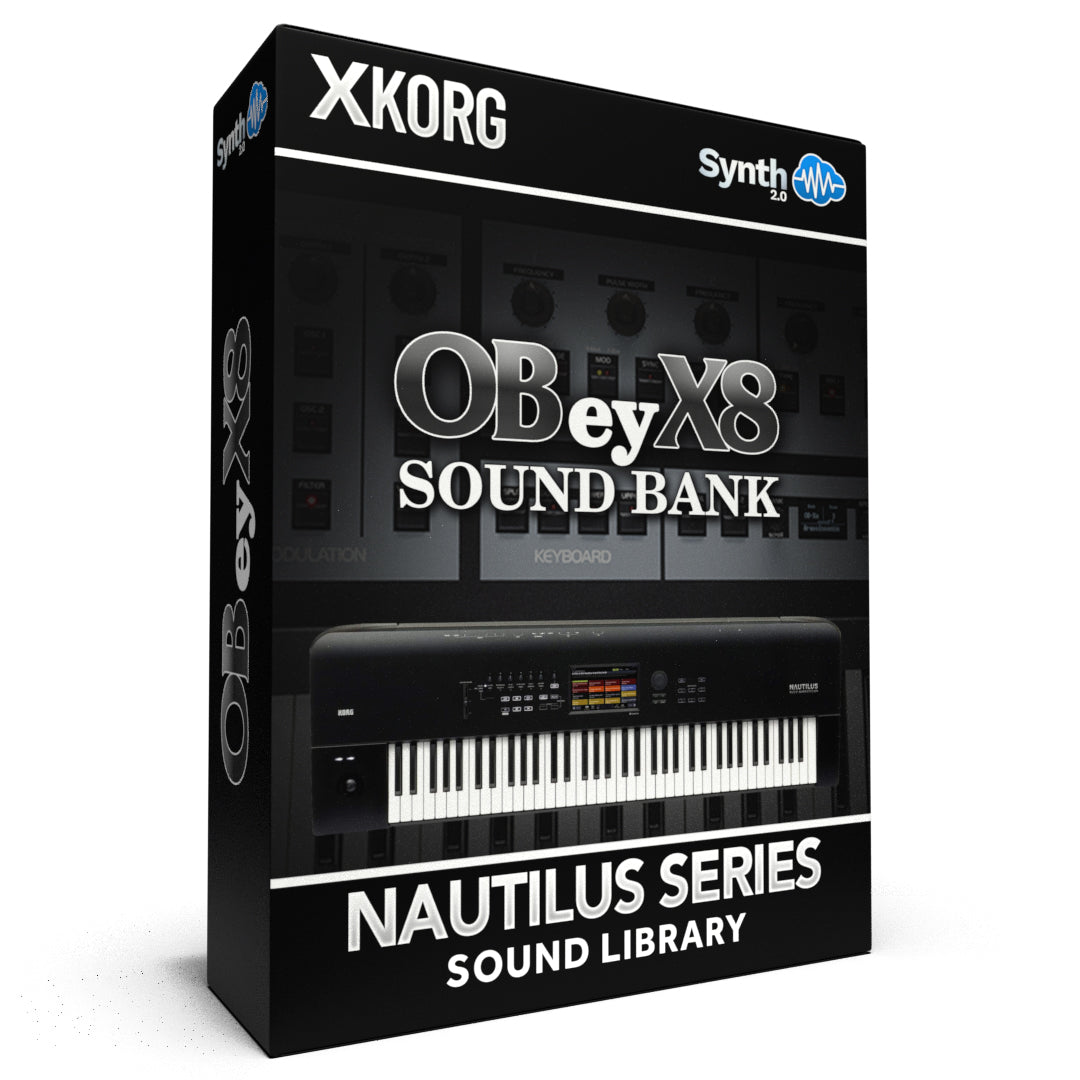 ASL046 - OBey X8 Sound Bank V1 - Korg Nautilus Series ( 30 presets )