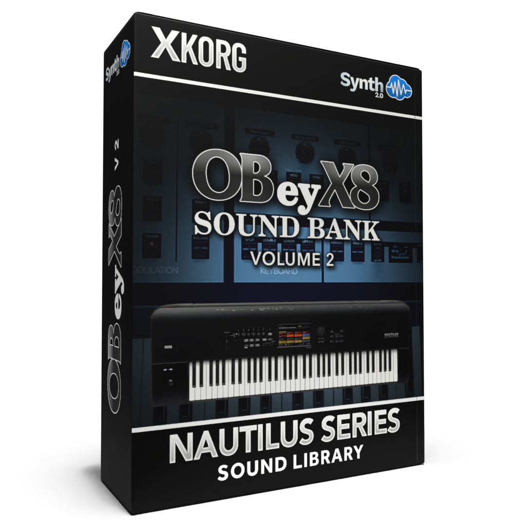 ASL047 - OBey X8 Sound Bank V2 - Korg Nautilus Series ( 32 presets )