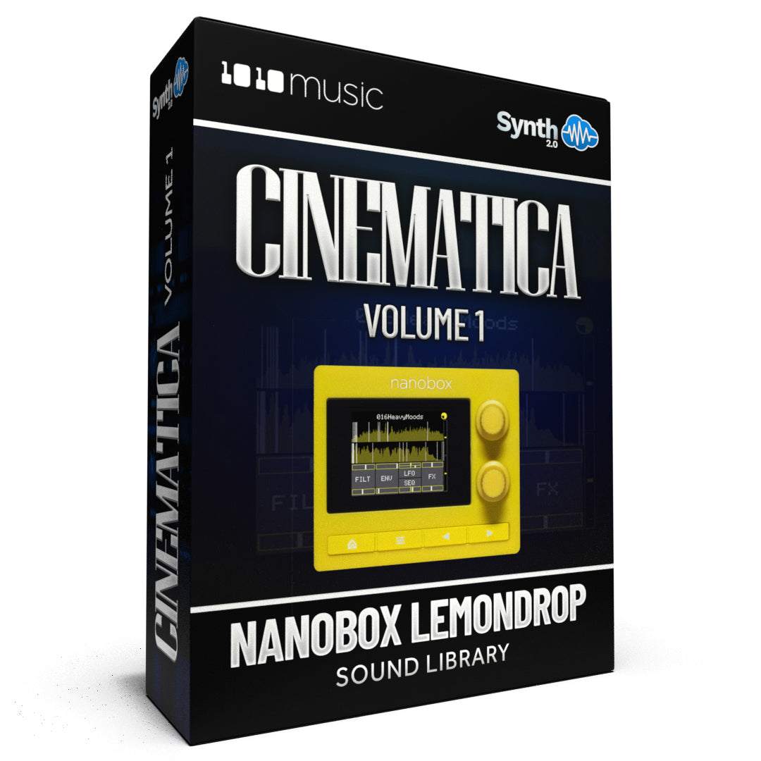 LFO002 Cinematica 1010 Music Nanobox Lemondrop 40 presets| Synthcloud