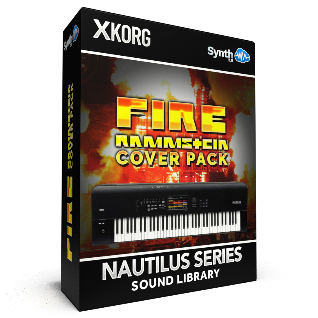 SKL015 - FIRE - Rammstein Cover Pack - Korg Nautilus Series ( 35 presets )