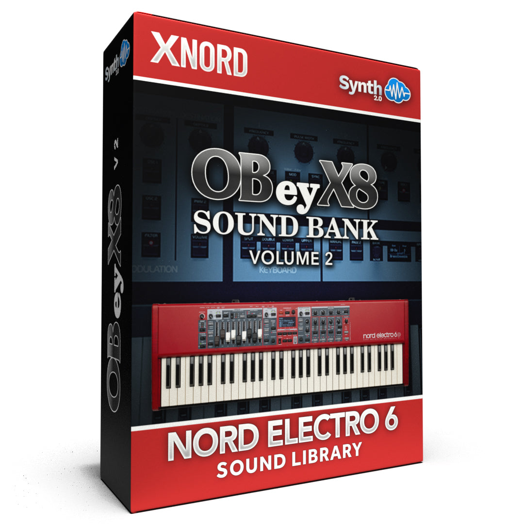 ASL047 - OBey X8 Sound Bank V2 - Nord Electro 6 ( 32 presets )