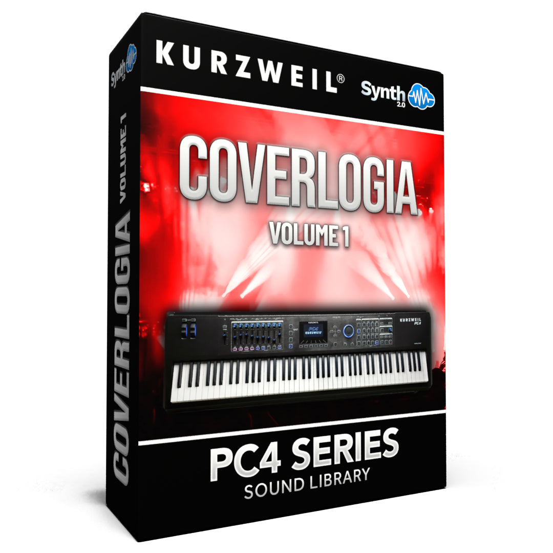 SCL230 - ( Bundle ) - 80s Sounds Making History + Coverlogia V1 - Kurzweil PC4