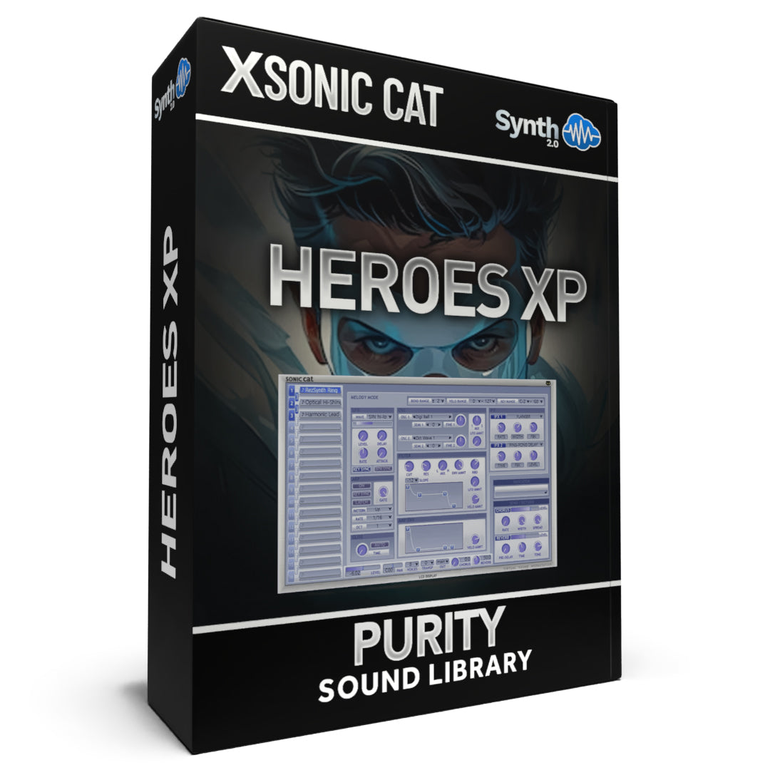 SSL021 - Heroes XP - Sonic Cat Purity ( 30 presets )