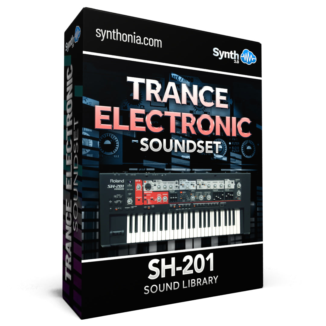 SCL241 - Trance / Electronic Soundset - SH-201 ( 33 presets )
