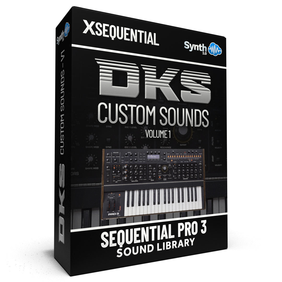 DKS012 - DKS Custom Sounds Vol.1 - Sequential Pro 3 ( 20 presets )