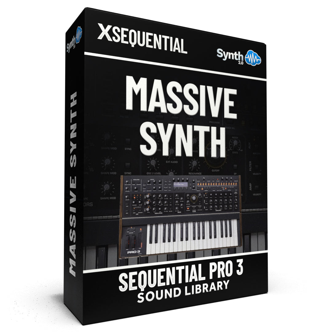 SCL454 - ( Bundle ) - DKS Custom Sounds Vol.1 + Massive Synth - Sequential Pro 3