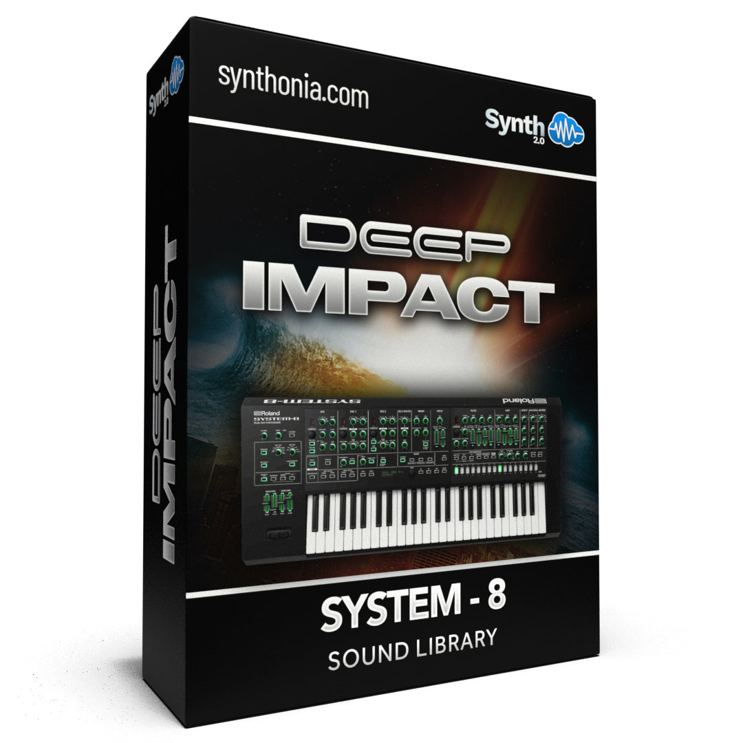 Deep Impact Sound Bank Roland System 8 64 presets – Synthcloud