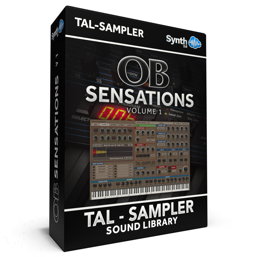 GPR036 - ( Bundle ) - Blue Light Sensations + OB Sensations V1 - TAL Sampler